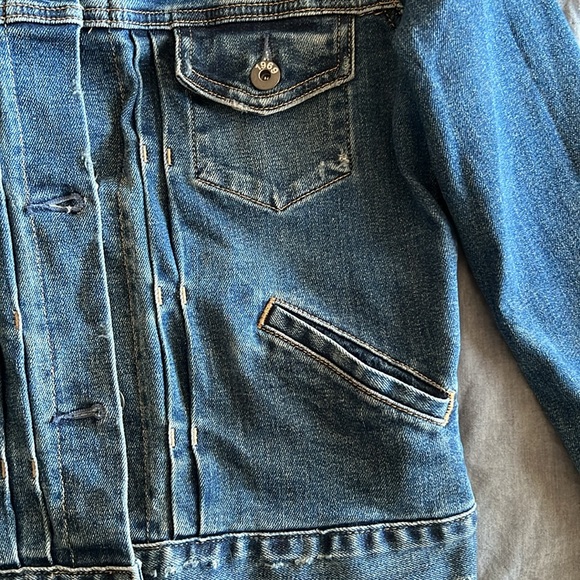 Gap 1969 Western Jean Denim Jacket sz XS/S - Picture 4 of 10